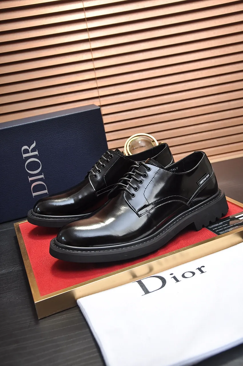 Men's shoes 💰700💶[Dior] (water-dyed cowhide lining) Dior original 1:1 high-quality factory, imported original materials, imported raw cowhide, water-dyed cowhide lining, original TPU outsole, code number: 39-44 (customized at 38.45)